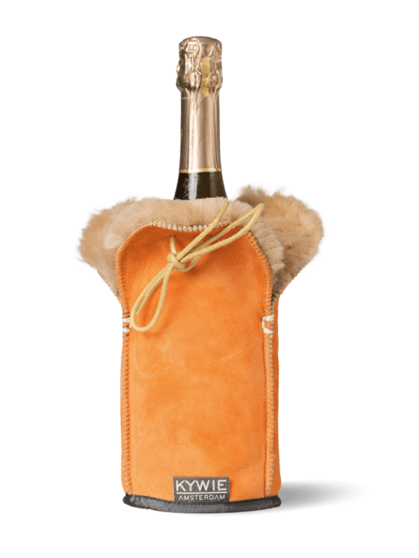 KYWIE - RAFRAICHISSEUR A CHAMPAGNE - ORANGE SUEDE