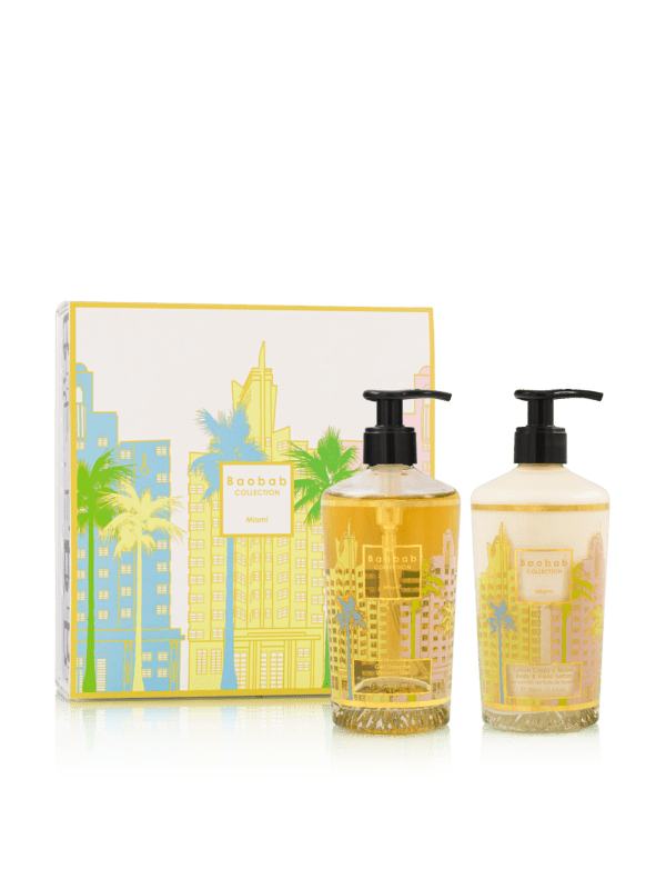 COFFRET BOABAB - LOTION & GEL DOUCHE - MIAMI