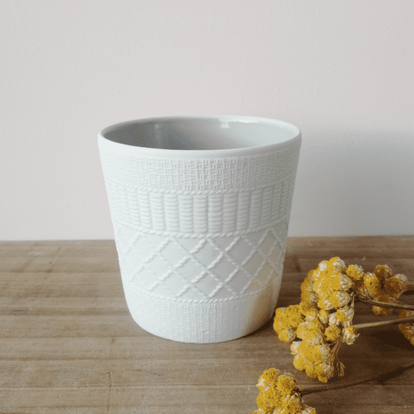 SUBTILE HOME - GRANDE TASSE BUCOLIQUE - GRAVURE CANNAGE GRIS – Image 2