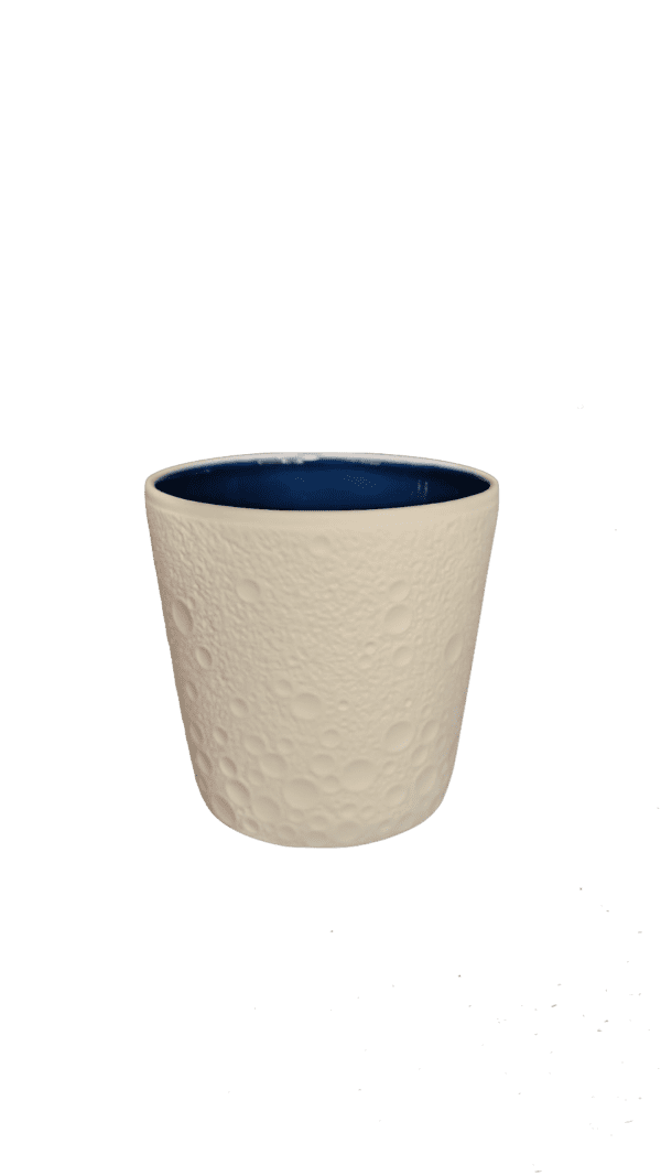 SUBTILE HOME - GRANDE TASSE BUCOLIQUE - GRAVURE BULLES BLEU OCEAN