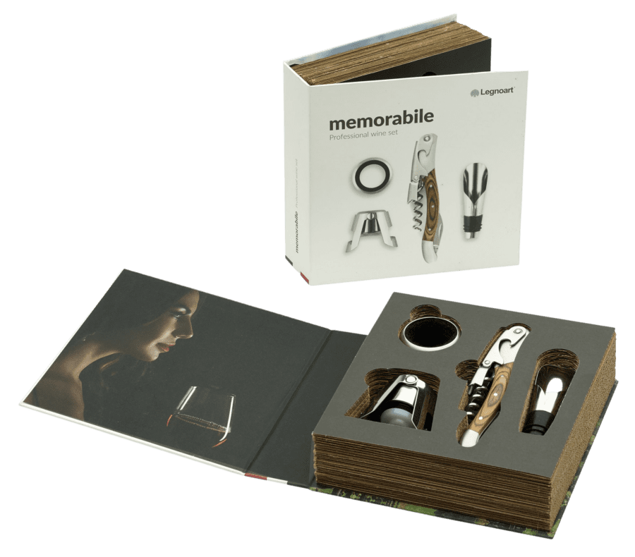 COFFRET TIRE-BOUCHON ET BOUCHON CHAMPAGNE - LEGNOART